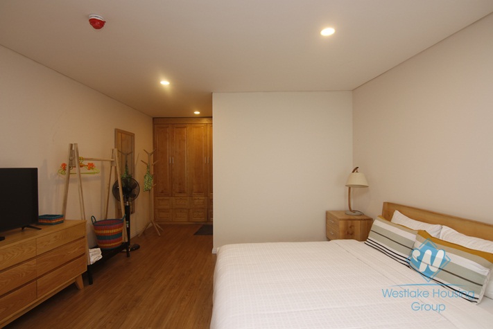Nice and beautiful three bedrooms apartment for rent in Mipec Long Bien, Long Bien district, Ha Noi